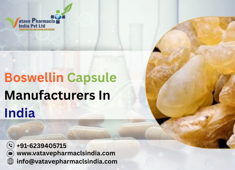 Boswellin Capsule Manufacturers in India