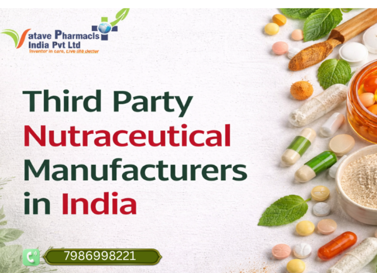 Third Party Nutraceutical Manufacturers in India