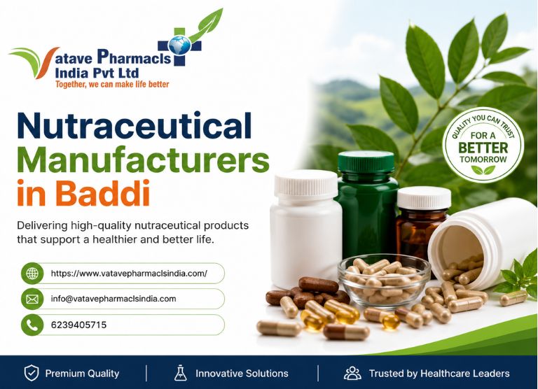 Nutraceutical Manufacturers in Baddi
