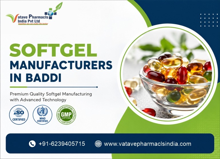 Softgel Manufacturers in Baddi