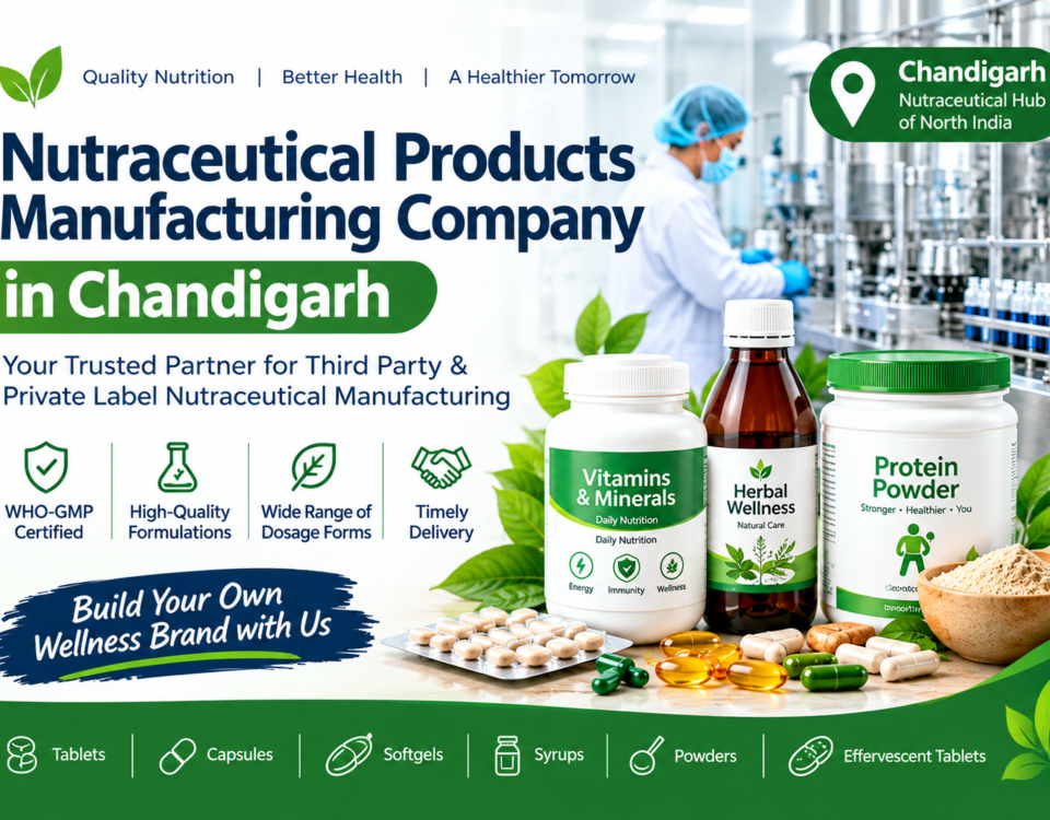 Nutraceutical Products Manufacturing Company in Chandigarh